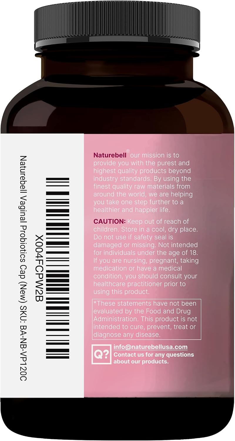 Probióticos Vaginales 10 Mil Millones UFC - NatureBell