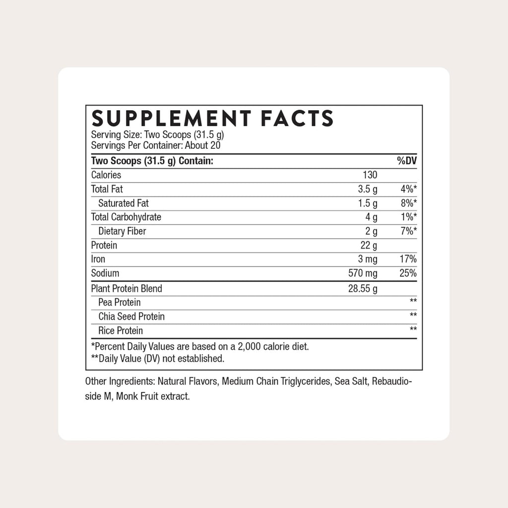 Plant Protein - Thorne