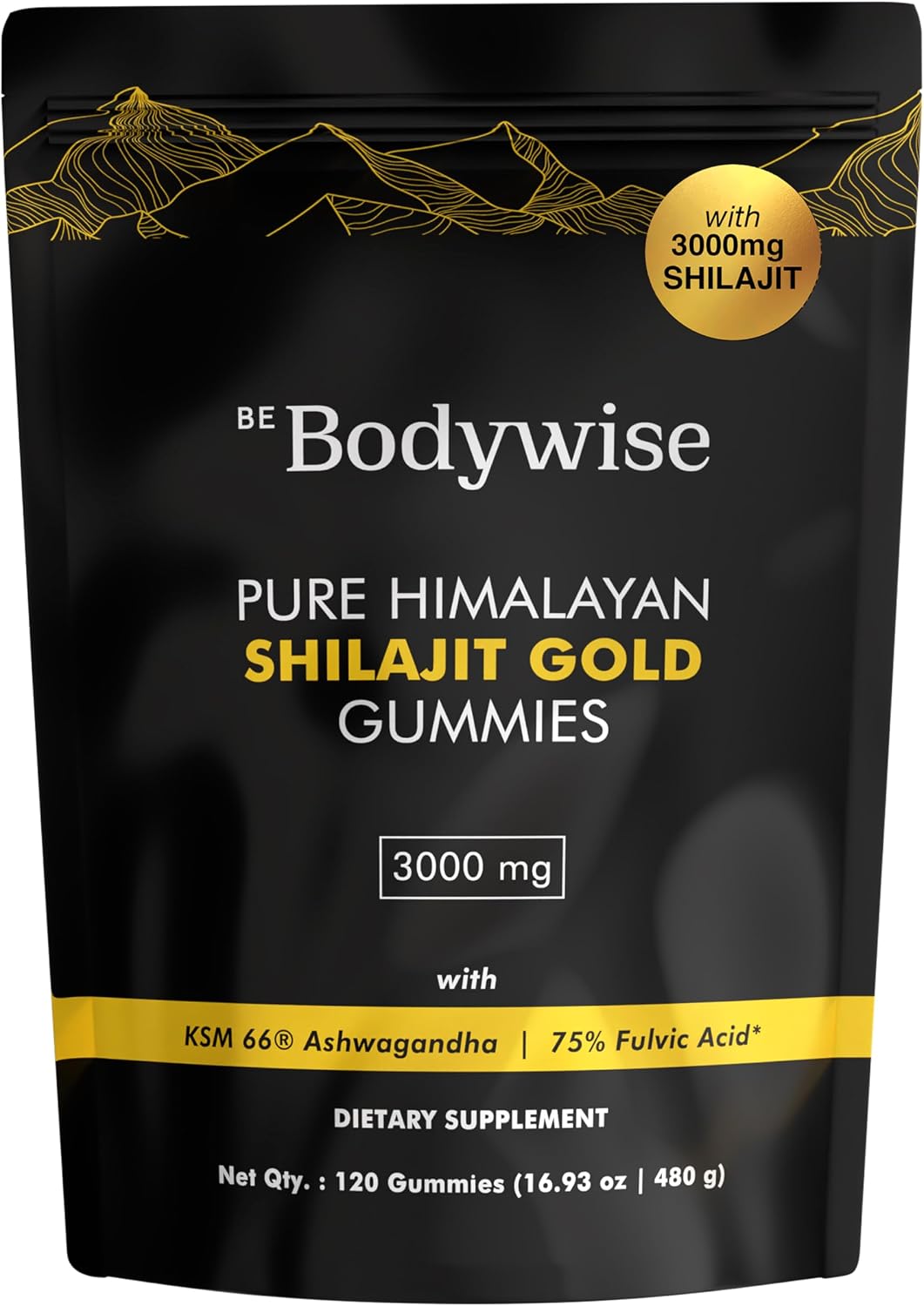 Pure Himalayan Shilajit Gummies - Be Bodywise