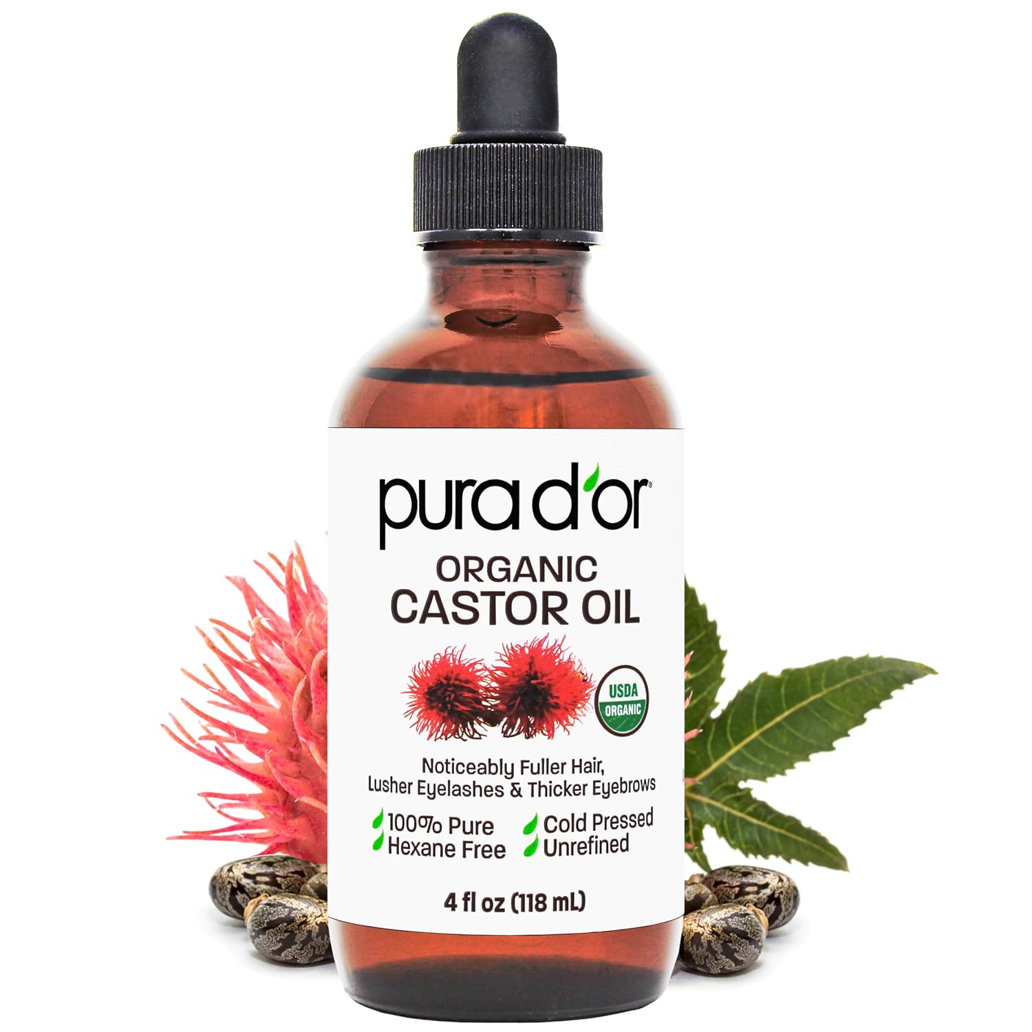 Organic Castor Oil - Pura D'Or