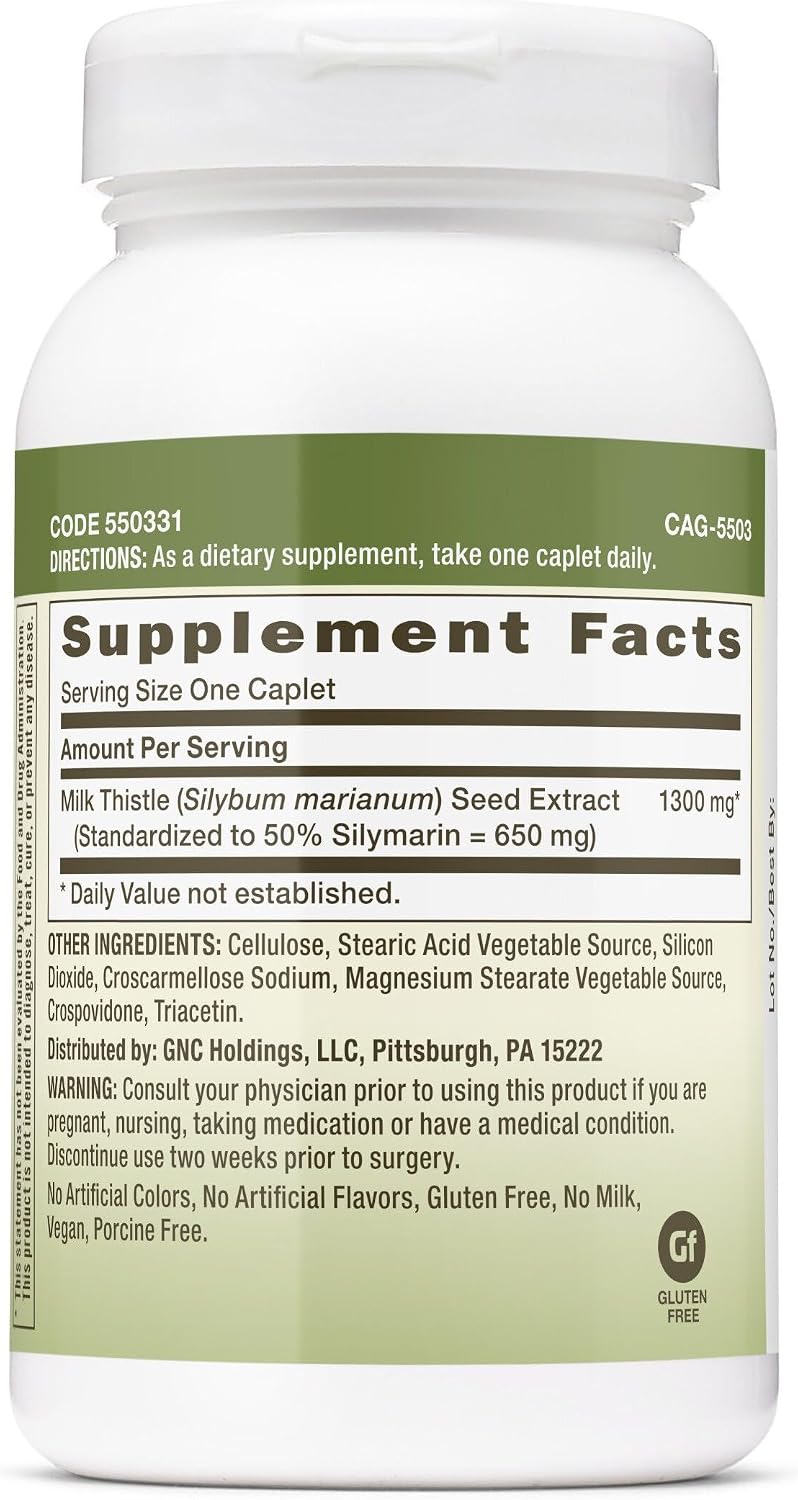 Milk Thistle 1300mg - GNC