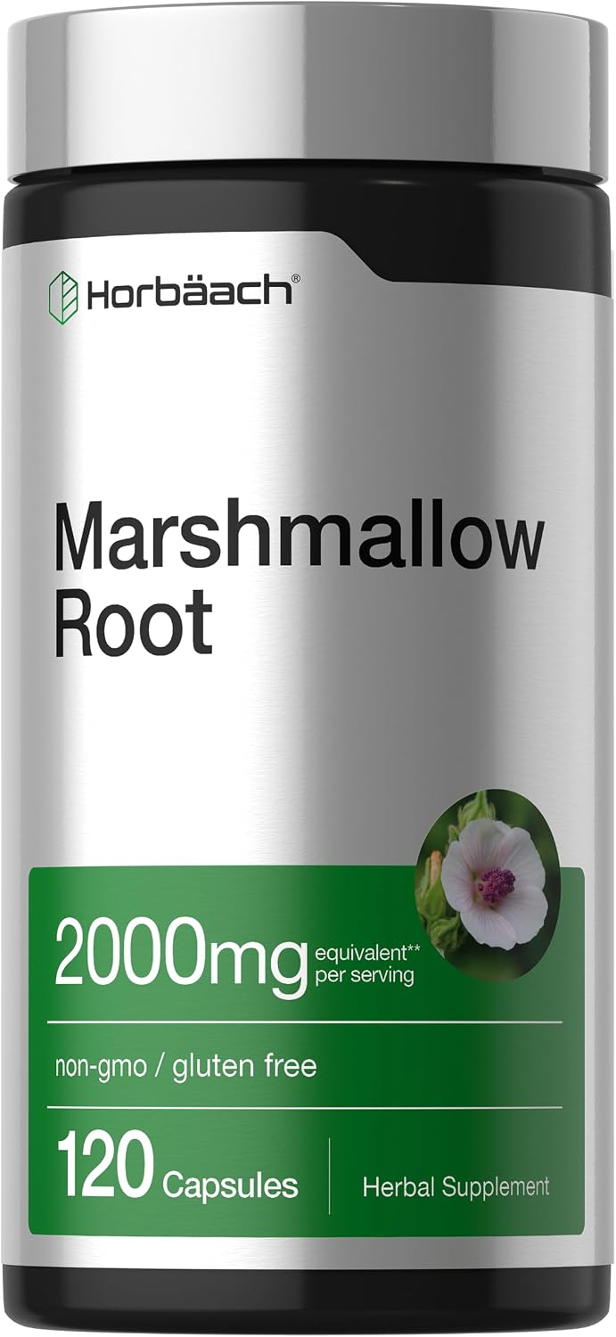 Raíz de Malvavisco 2000mg - 120 cápsulas – Horbaach