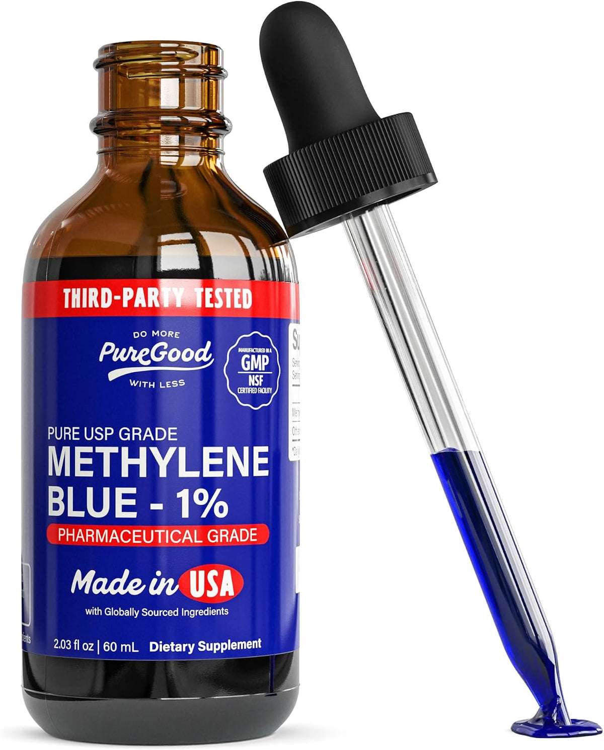 Azul de metileno de grado farmacéutico 1% - PureGood