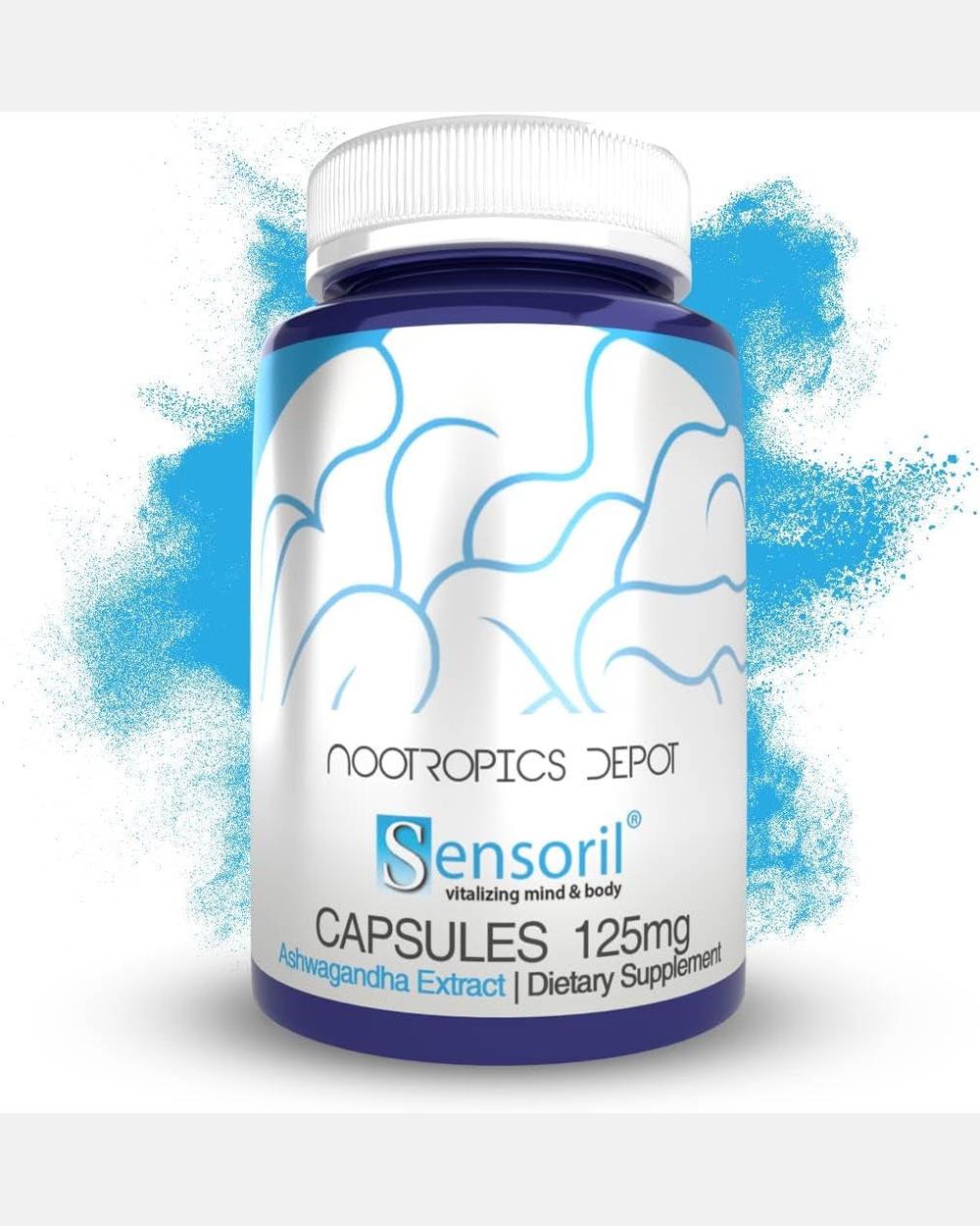 Sensoril Ashwagandha 125mg | 90 Cápsulas | Nootropics Depot