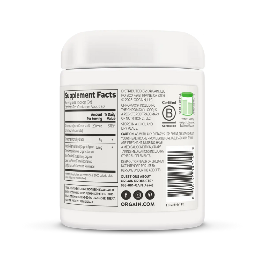 Creatina para Músculo Magro - Orgain