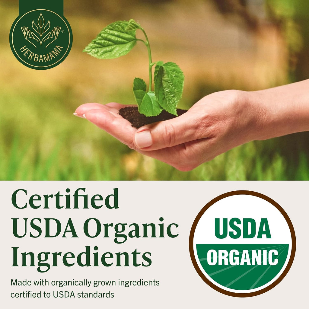 Cápsulas de salvia 1000 mg de apoyo natural digestivo e inmunológico - Antioxidante vegano - HERBAMAMA