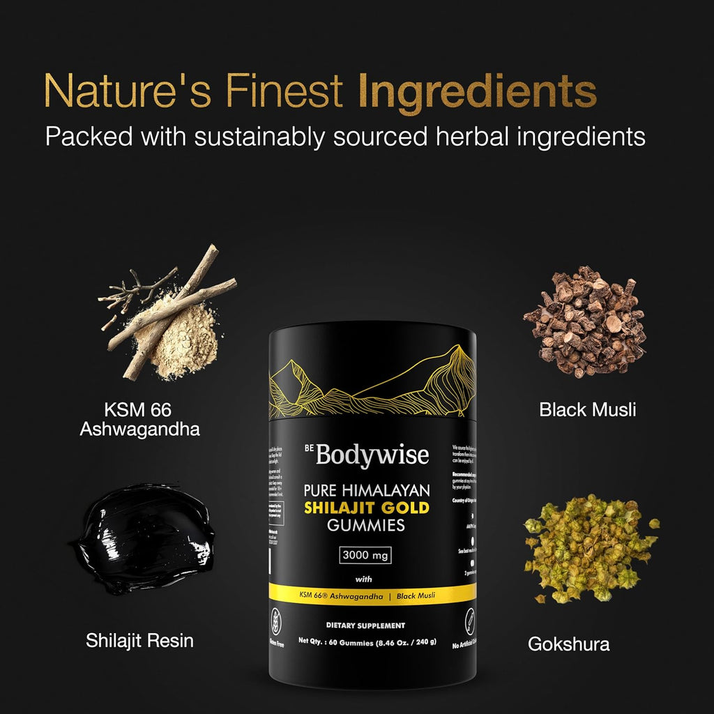 Pure Himalayan Shilajit Gummies - Be Bodywise