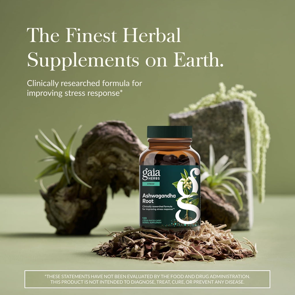 Ashwagandha para Estrés e Inmunidad – Gaia Herbs