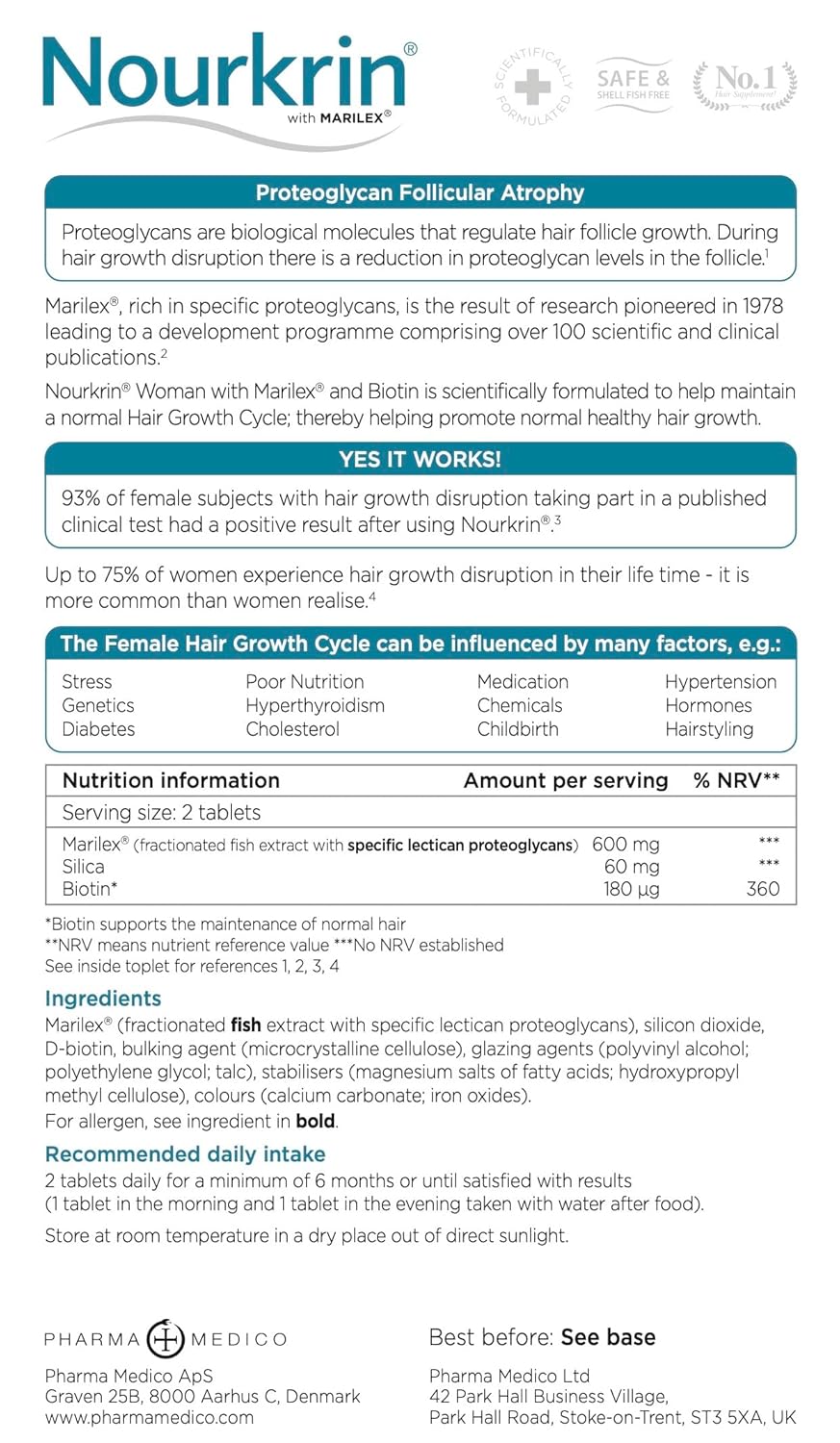 Nourkrin Marilex Woman 60 tabletas