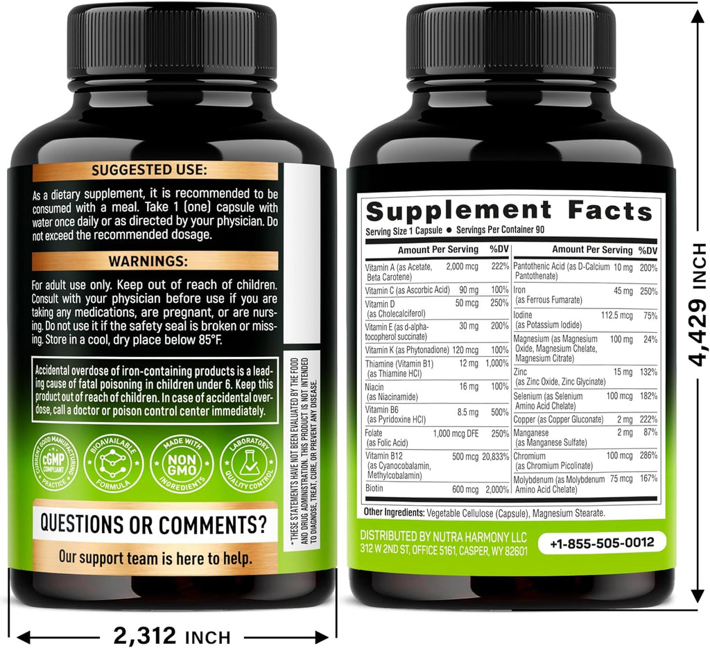 Bariatric Multivitamin - Nutra Harmony