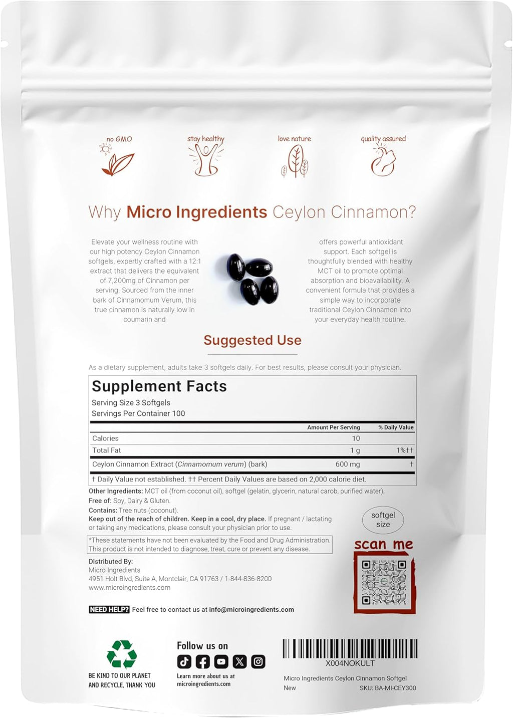 Canela de Ceilán - Microingredients