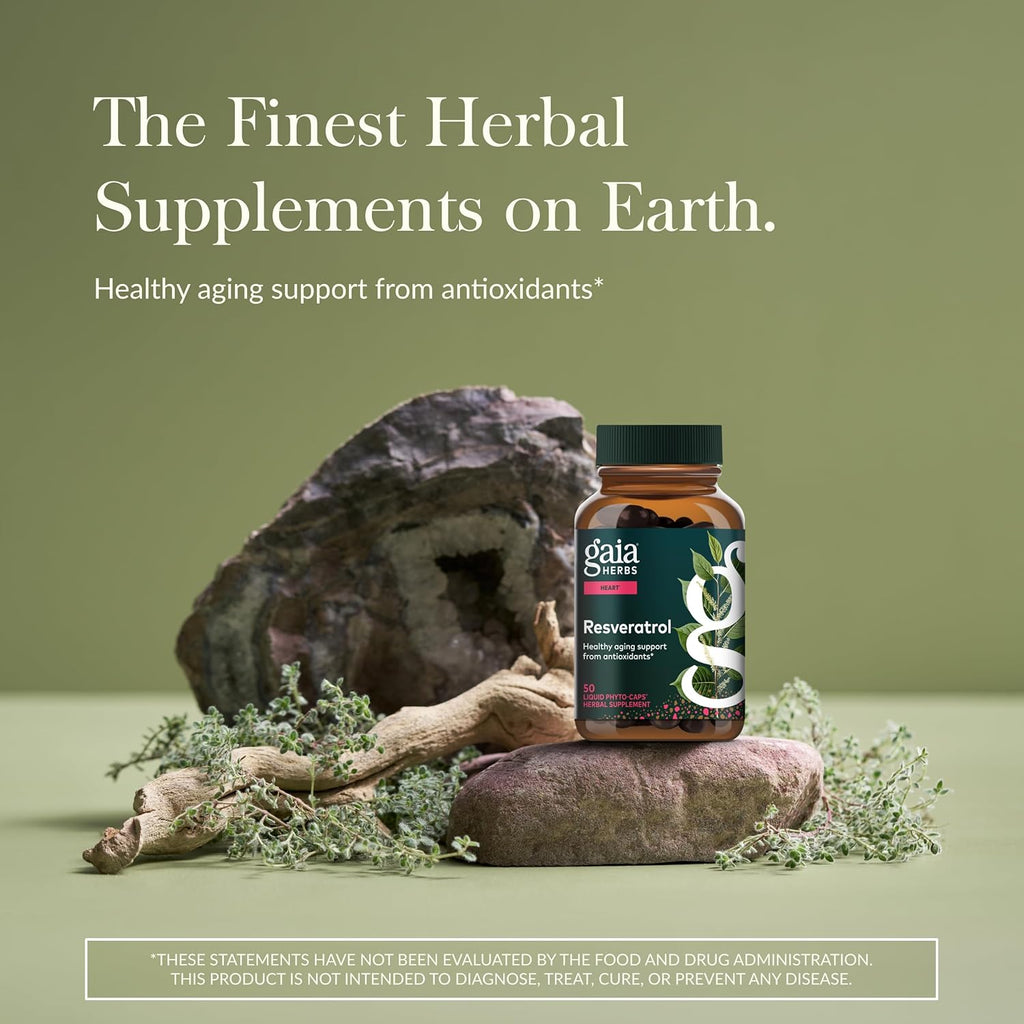 Resveratrol 150mg – Gaia Herbs