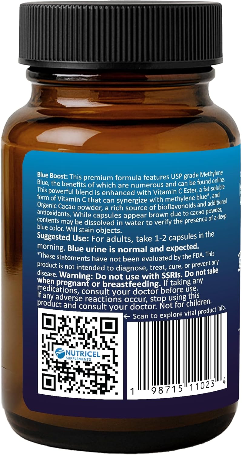 Azul de Metileno en Capsulas - Nutricel
