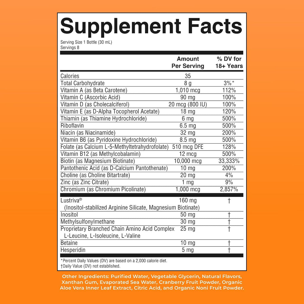 Multivitamínico para crecimiento del cabello - MaryRuth's