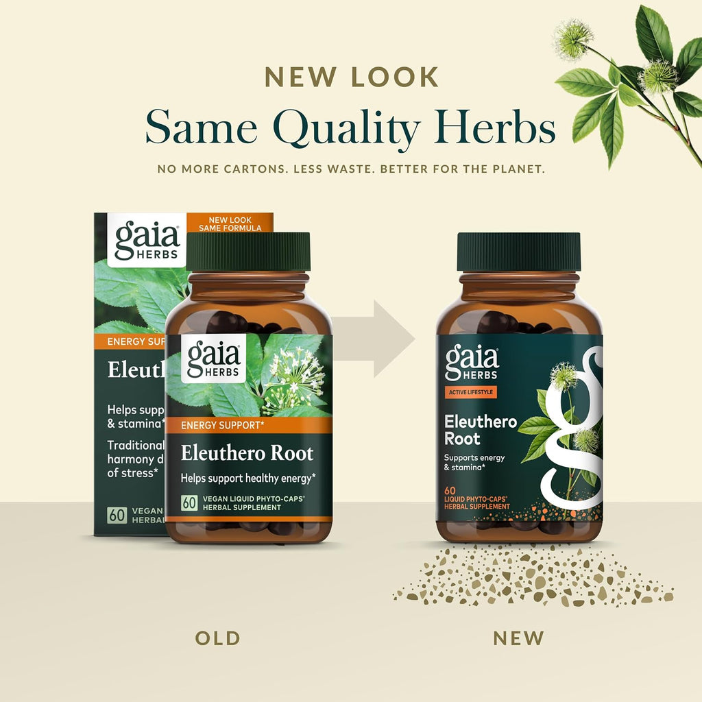 Raíz Eleuthero (Ginseng Siberiano) – Gaia Herbs