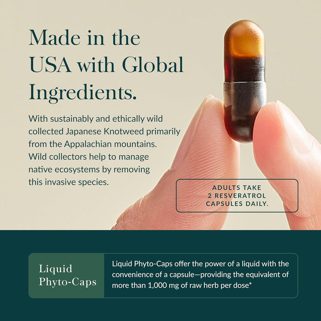 Resveratrol 150mg – Gaia Herbs