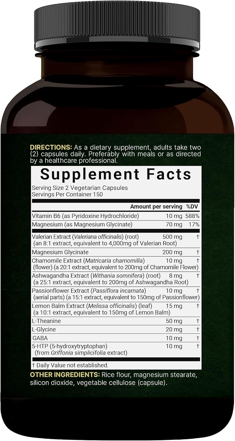 Raíz de Valeriana Complejo 5000mg - NatureBell