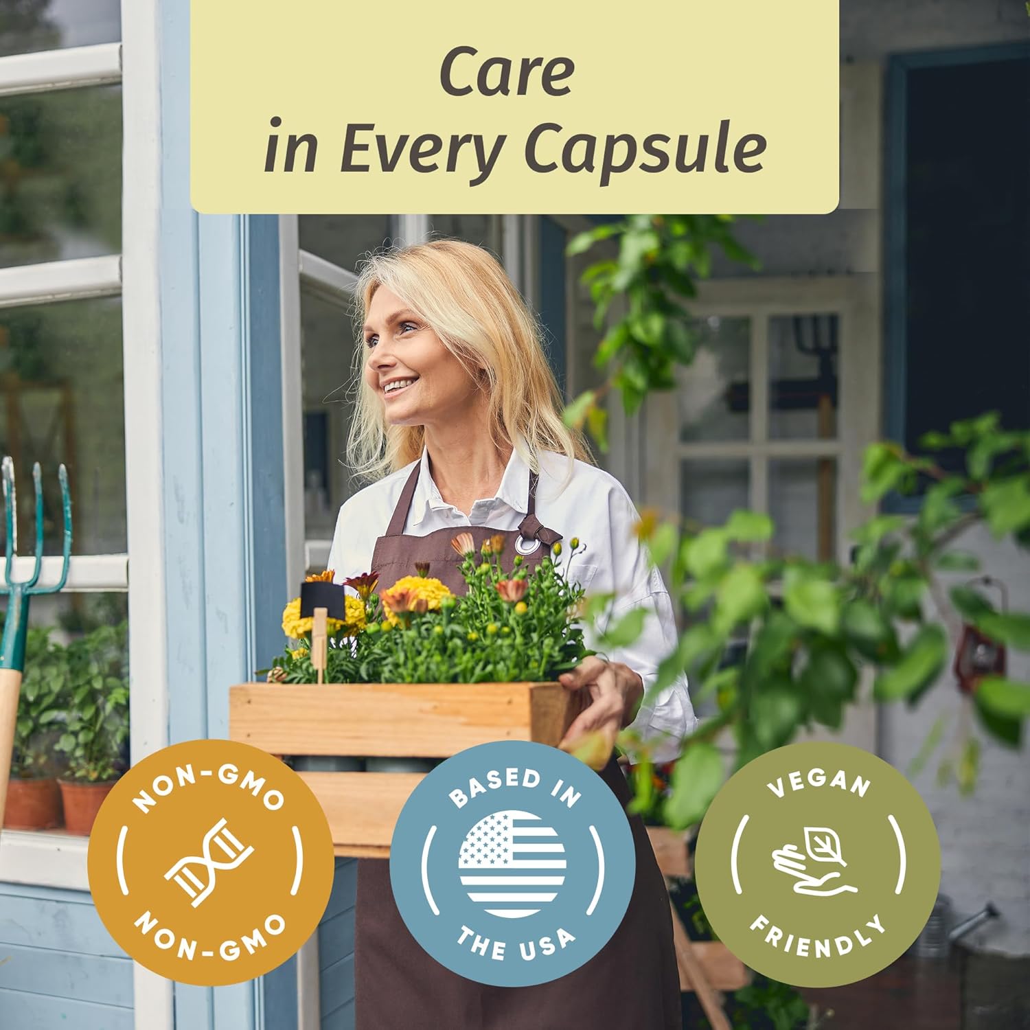 Cápsulas de salvia 1000 mg de apoyo natural digestivo e inmunológico - Antioxidante vegano - HERBAMAMA