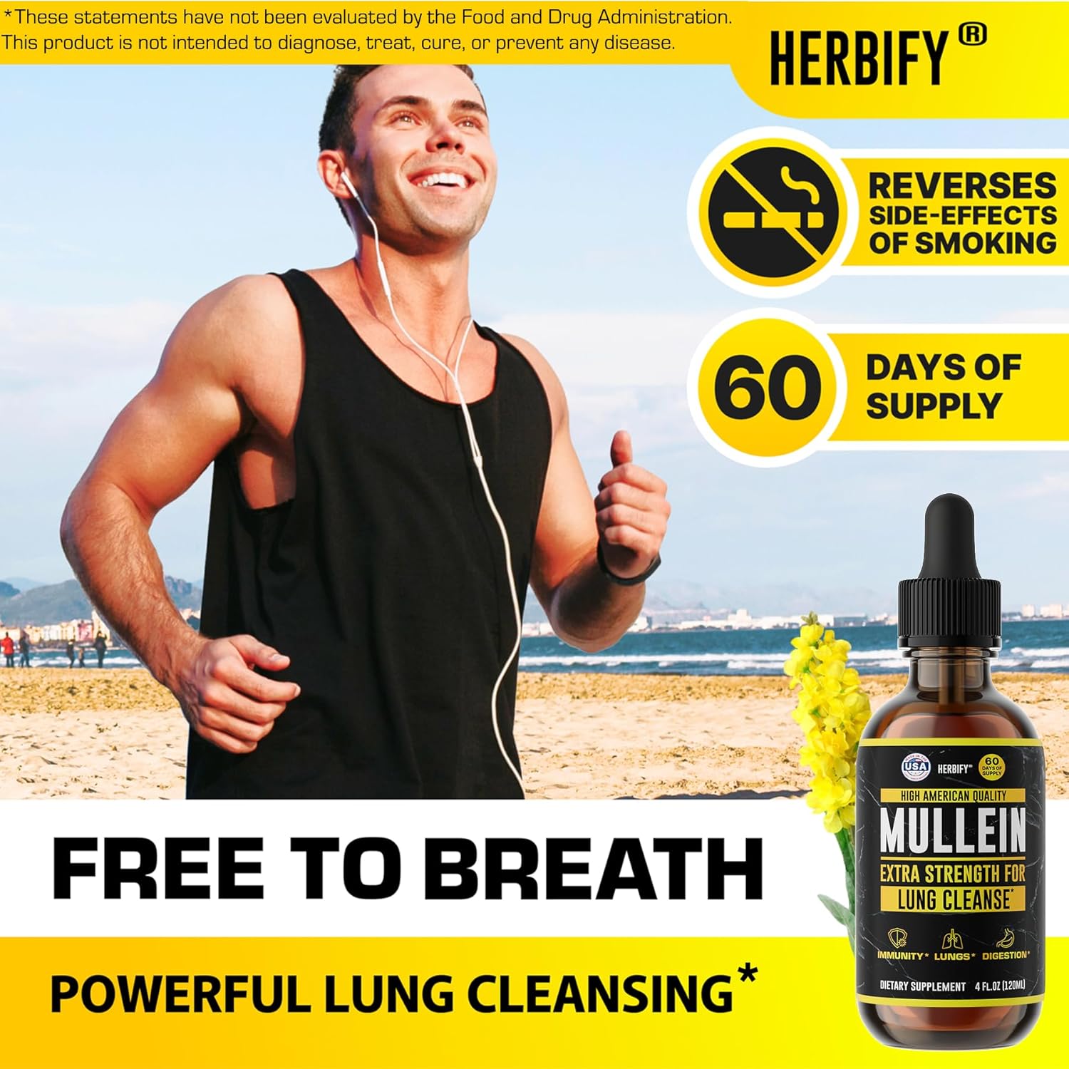 Limpieza pulmonar - Extracto de gordolobo - Herbify