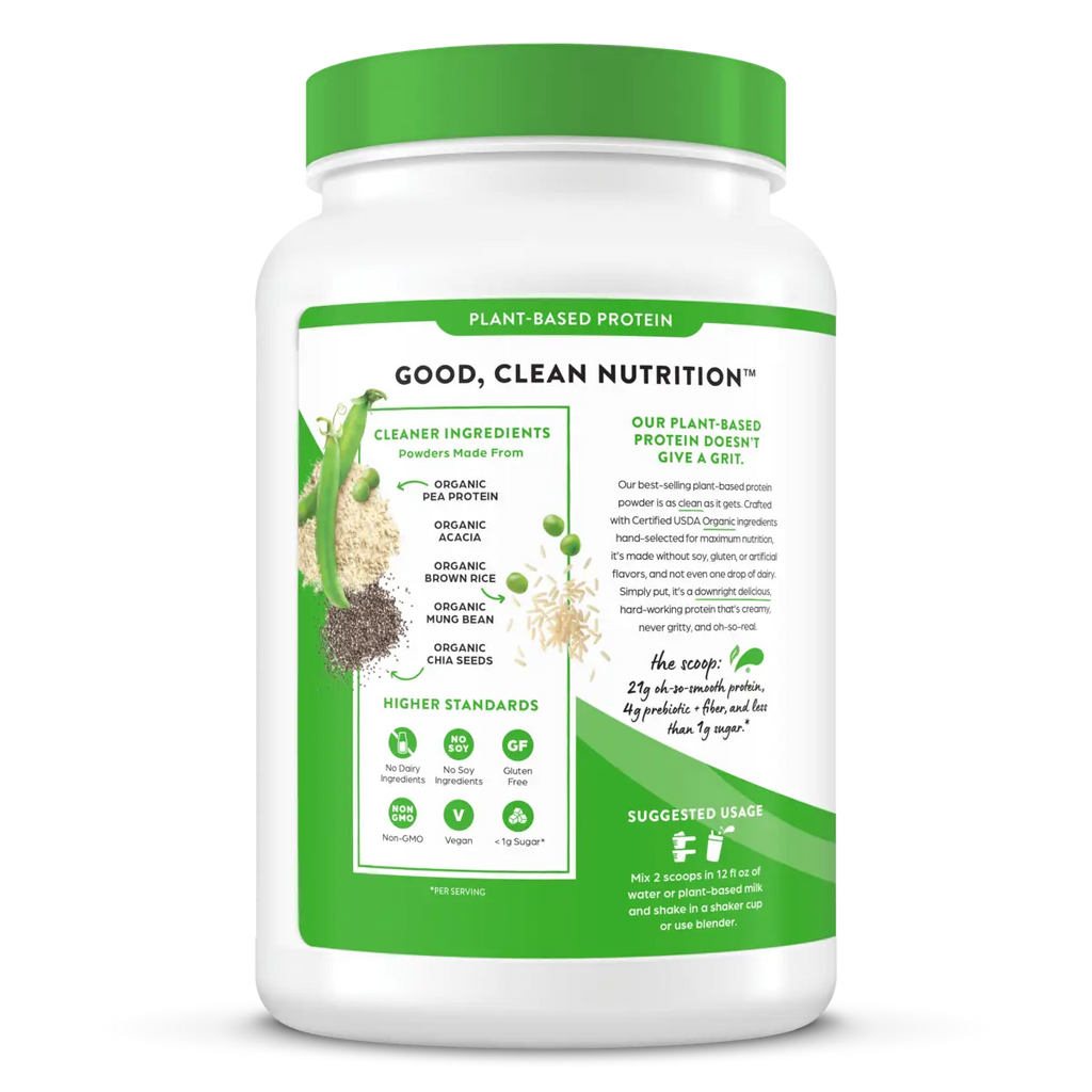 Proteína Vegetal Orgánica en Polvo Vainilla - Orgain