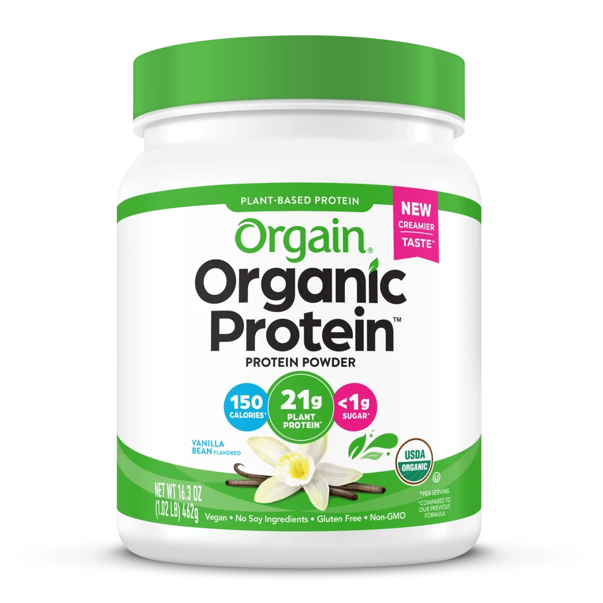 Proteína Vegetal Orgánica en Polvo Vainilla - Orgain