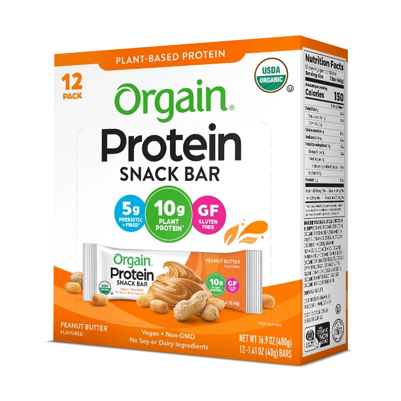 Barra de Proteína Orgánica Mantequilla de Maní - Orgain
