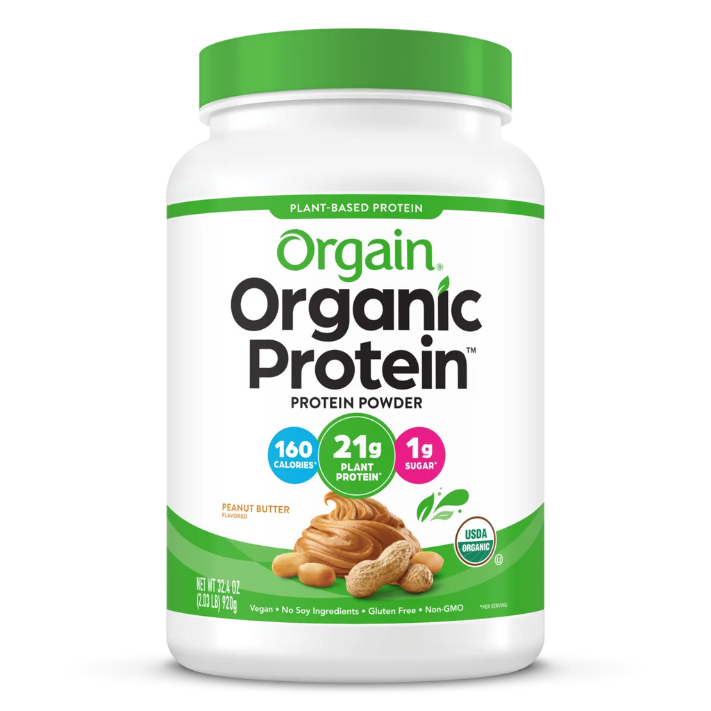 Proteína Vegetal Orgánica en Polvo Mantequilla de Maní - Orgain