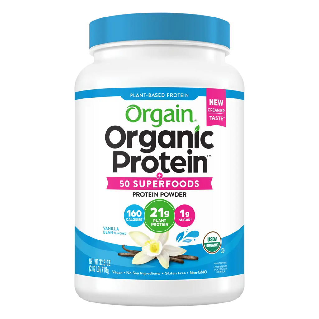 Proteína Vegetal Orgánica y Superalimentos en Polvo Vainilla - Orgain