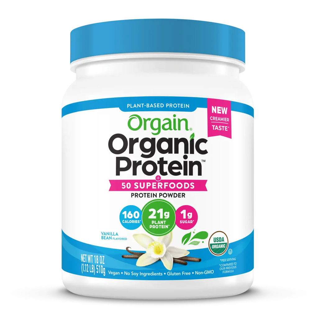 Proteína Vegetal Orgánica y Superalimentos en Polvo Vainilla - Orgain