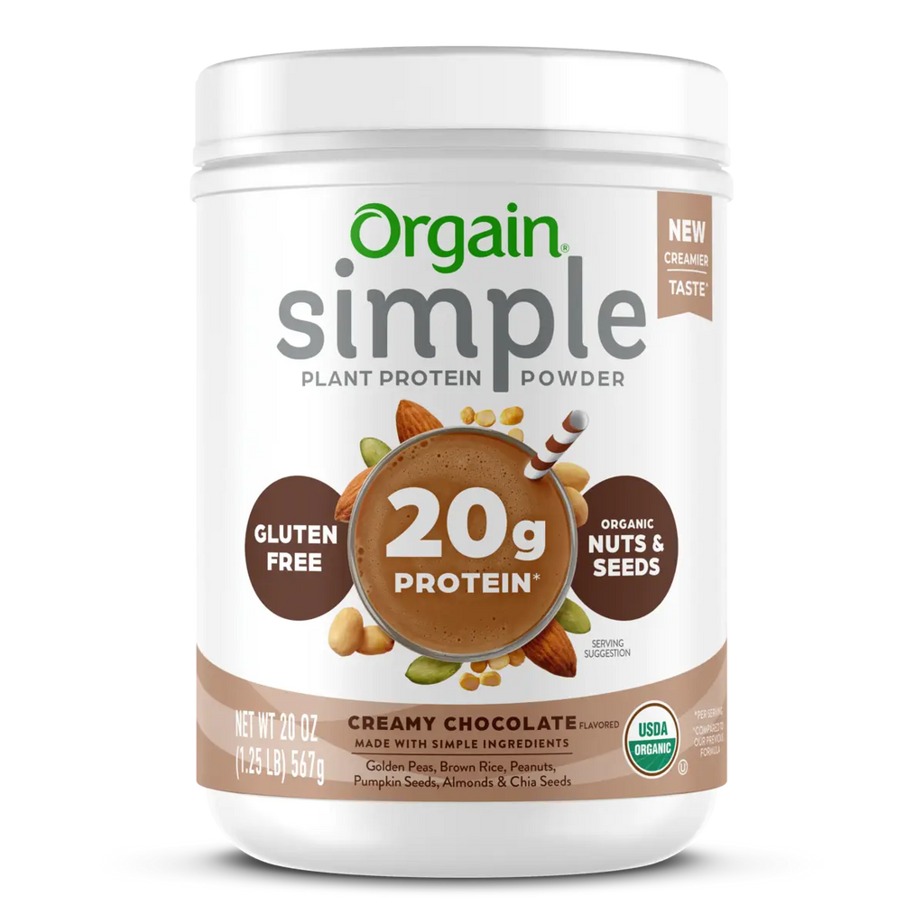 Proteína Vegetal Orgánica Simple Chocolate Cremoso - Orgain
