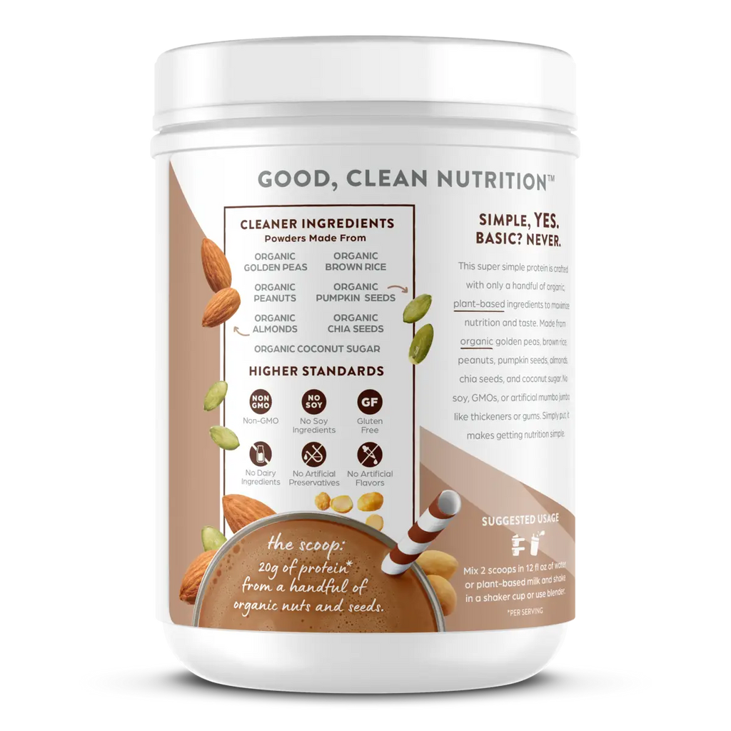 Proteína Vegetal Orgánica Simple Chocolate Cremoso - Orgain