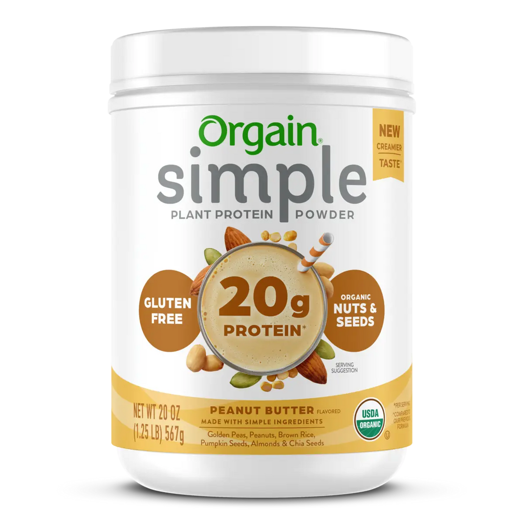 Proteína Vegetal Orgánica Simple Mantequilla de Maní - Orgain