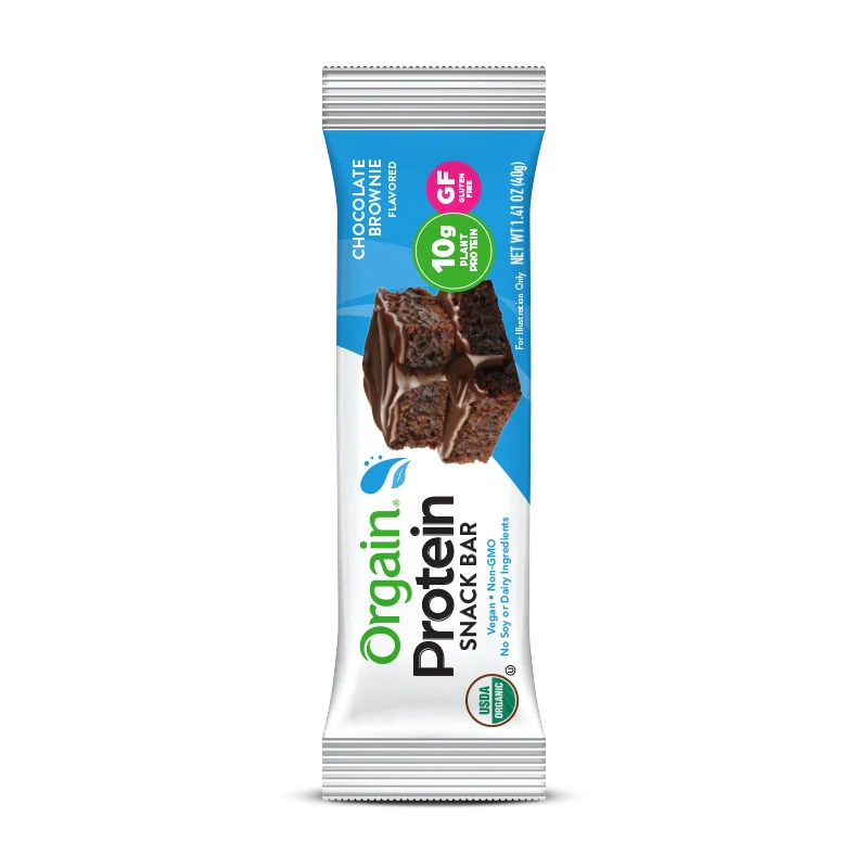 Barra de Proteína Orgánica Brownie de Chocolate - Orgain