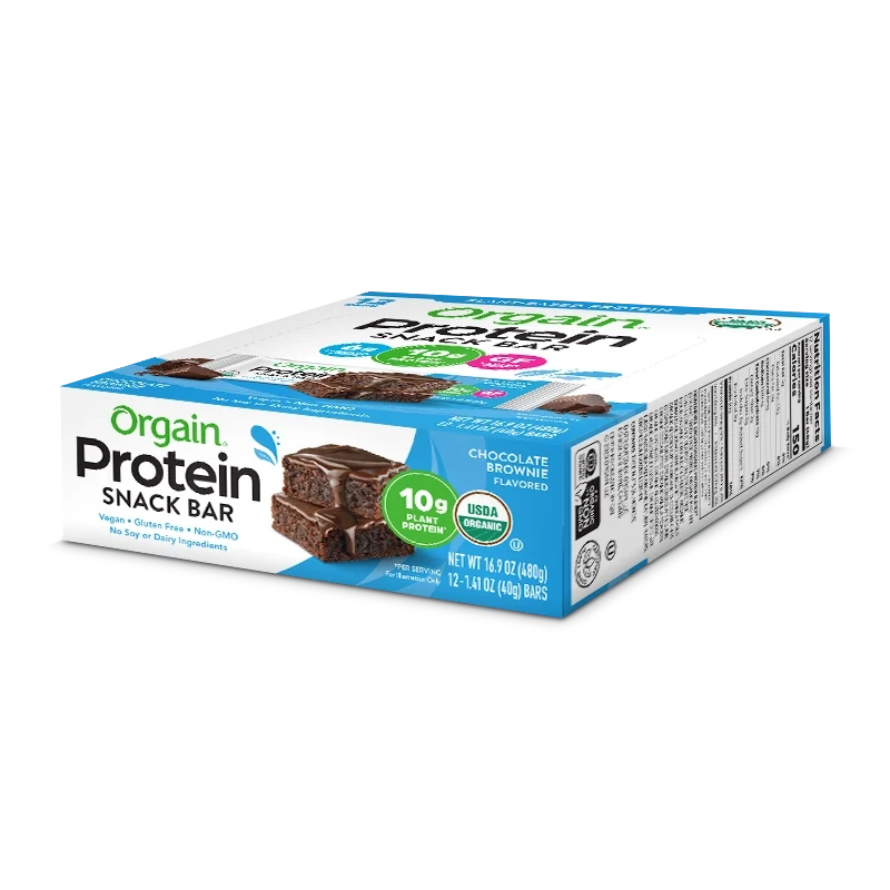 Barra de Proteína Orgánica Brownie de Chocolate - Orgain