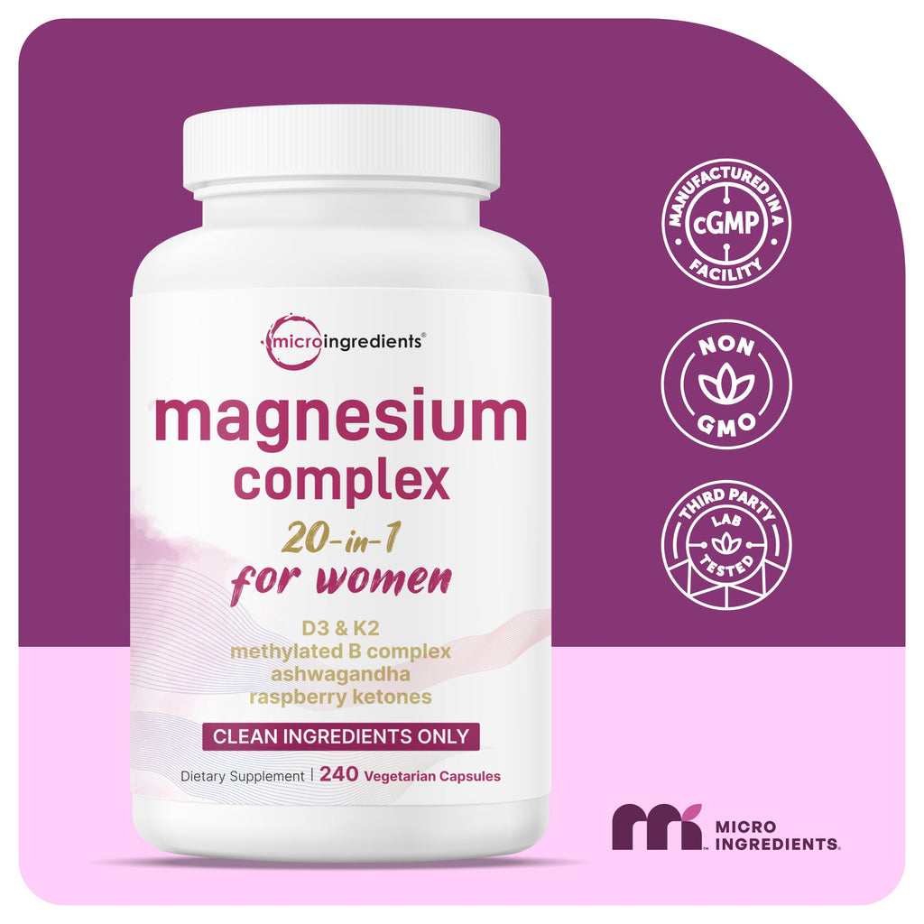 Complejo de Magnesio para Mujer - Micro Ingredients
