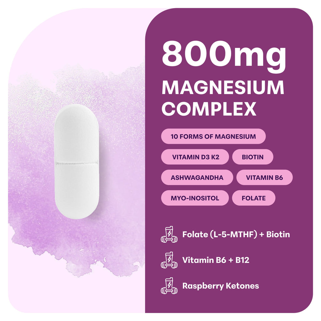 Complejo de Magnesio para Mujer - Micro Ingredients