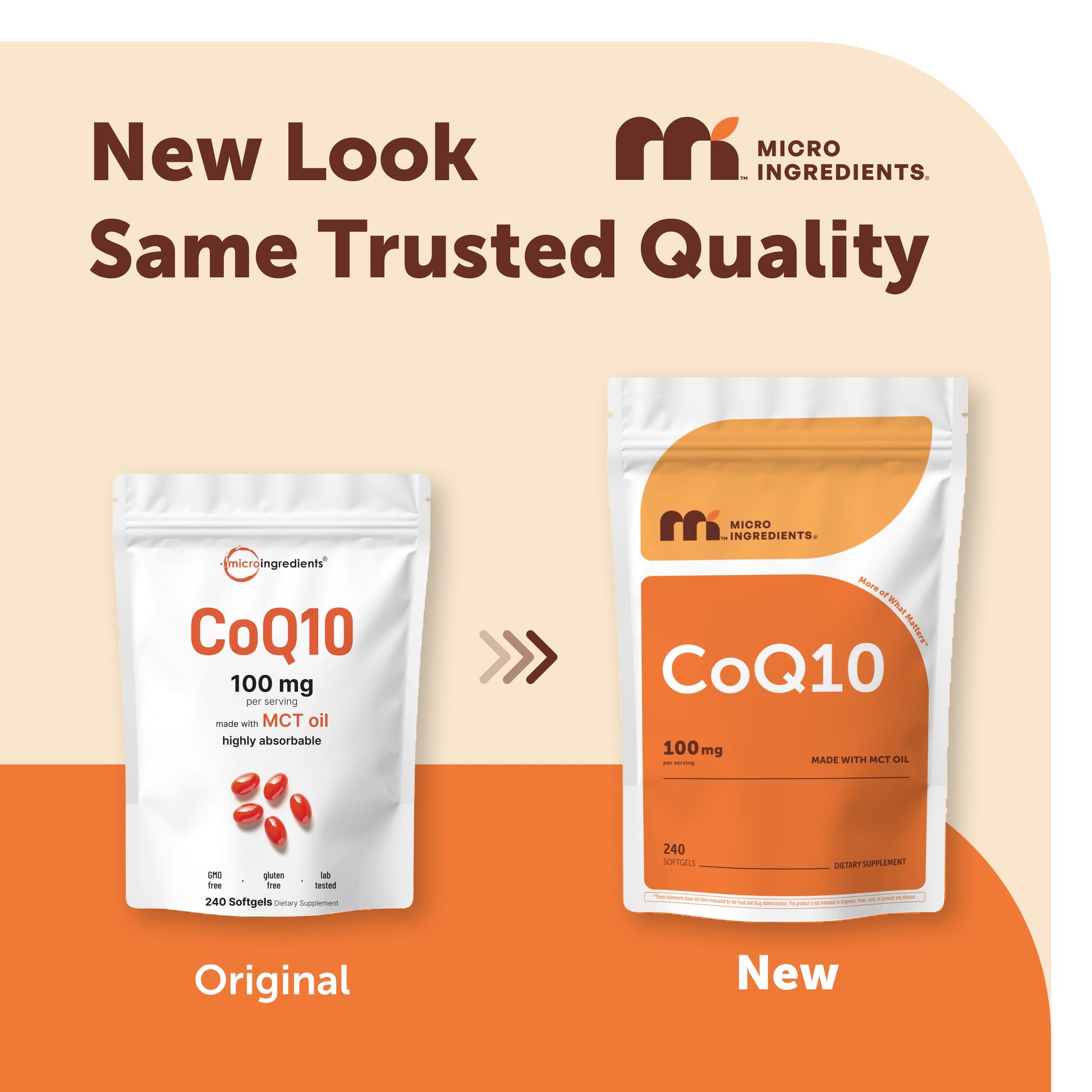 CoQ10 con Aceite MCT de Coco - Micro Ingredients