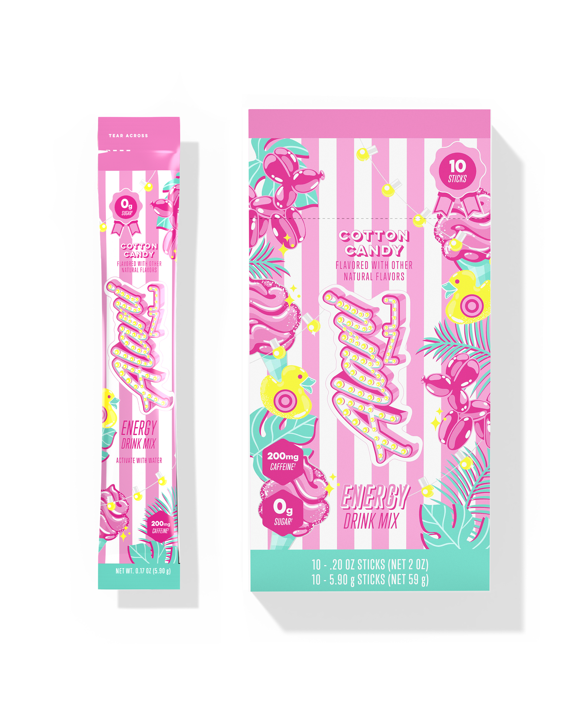 Energy Sticks - Algodón de Azúcar - Alani Nu