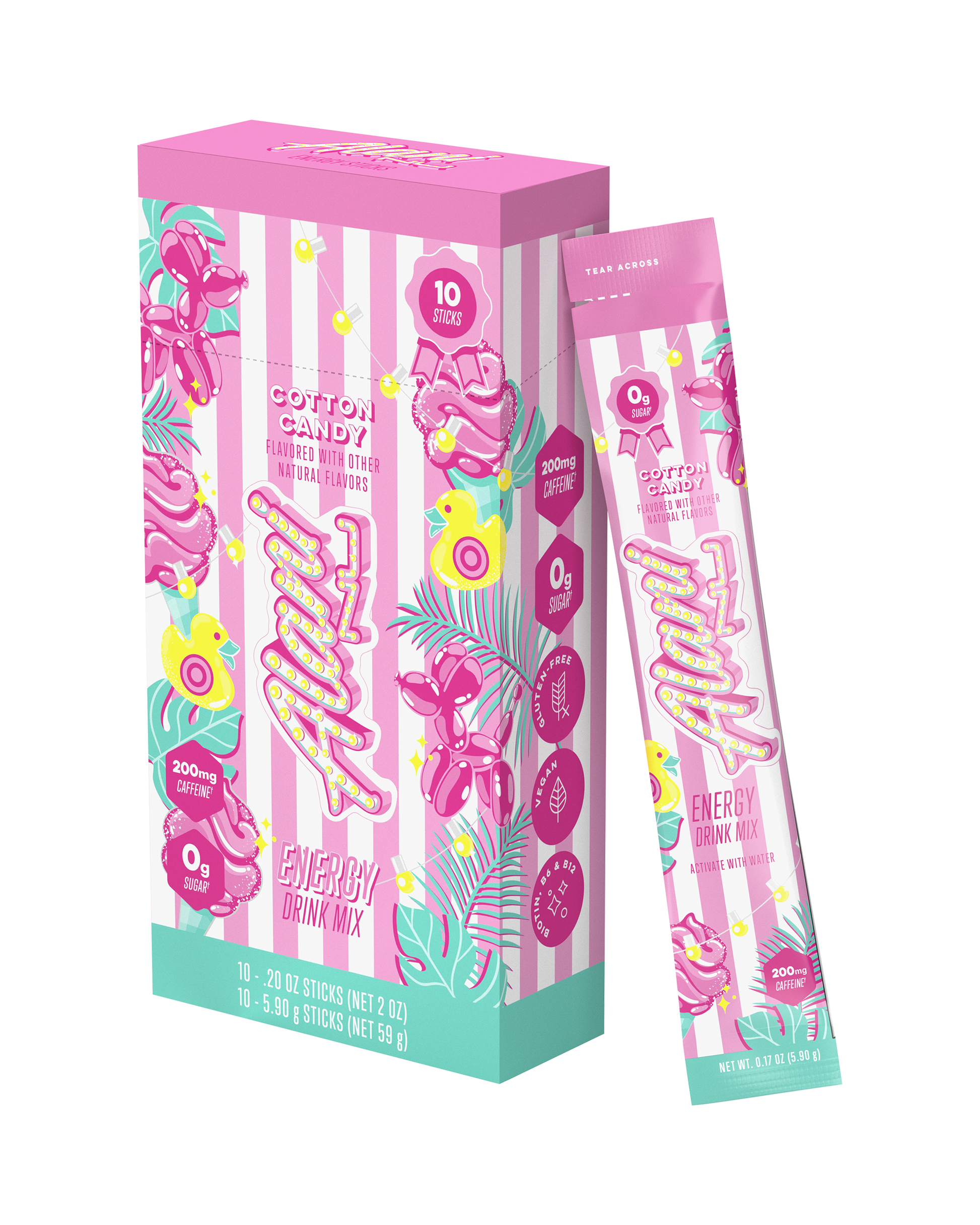 Energy Sticks - Algodón de Azúcar - Alani Nu