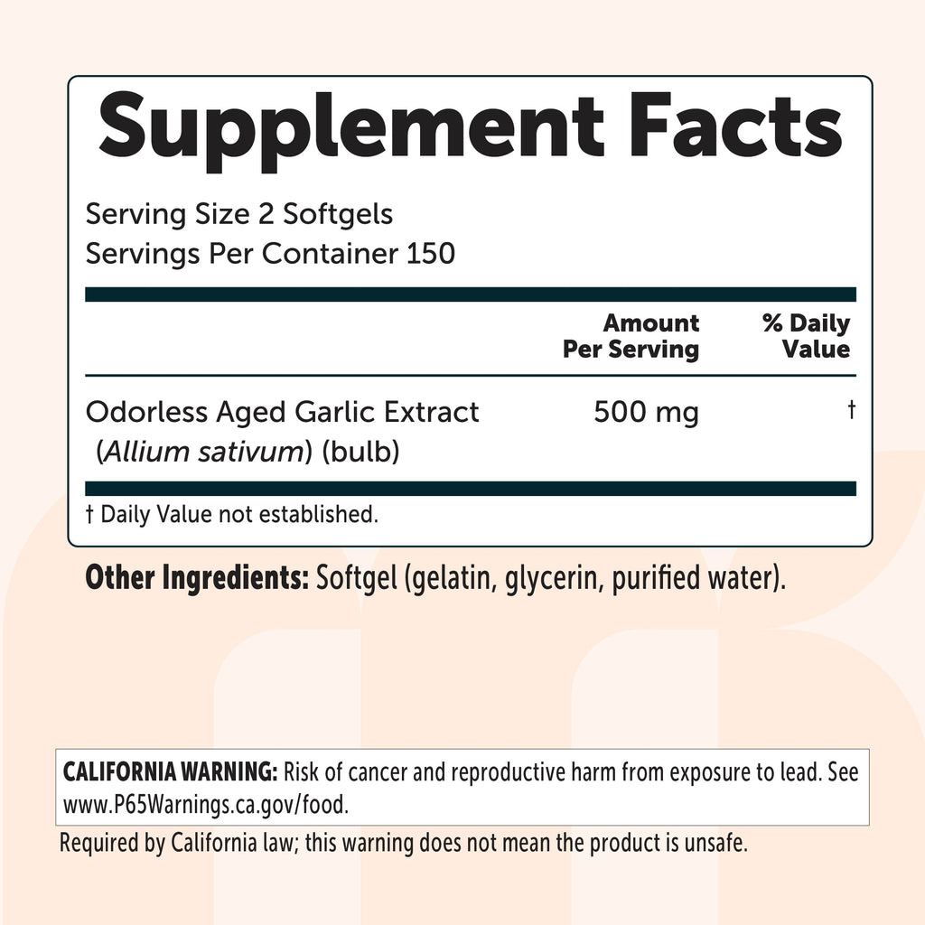 Extracto de Ajo Añejado Inodoro - Micro Ingredients