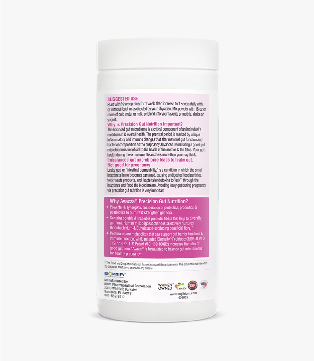 Prenatal y Lactancia Avazza - VagiBiom