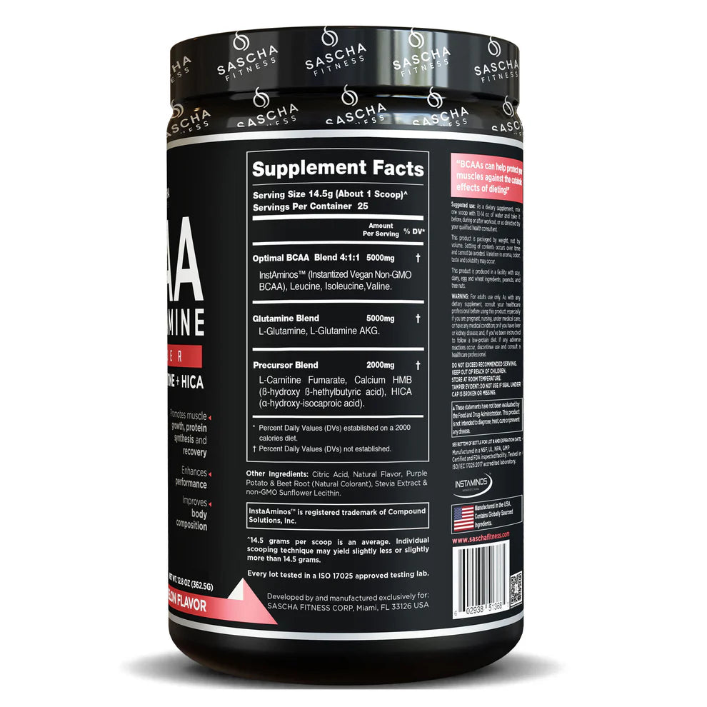 BCAA Sabor Sandía – Sascha Fitness