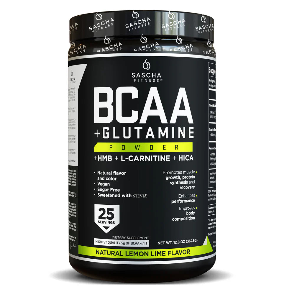 BCAA + Glutamina y HMB Sabor Limón Lima – Sascha Fitness