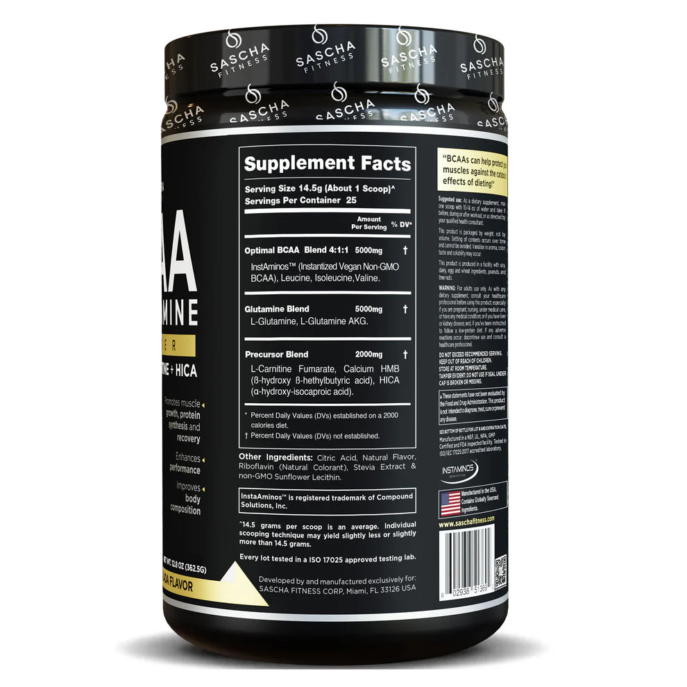 BCAA Sabor Piña Colada – Sascha Fitness