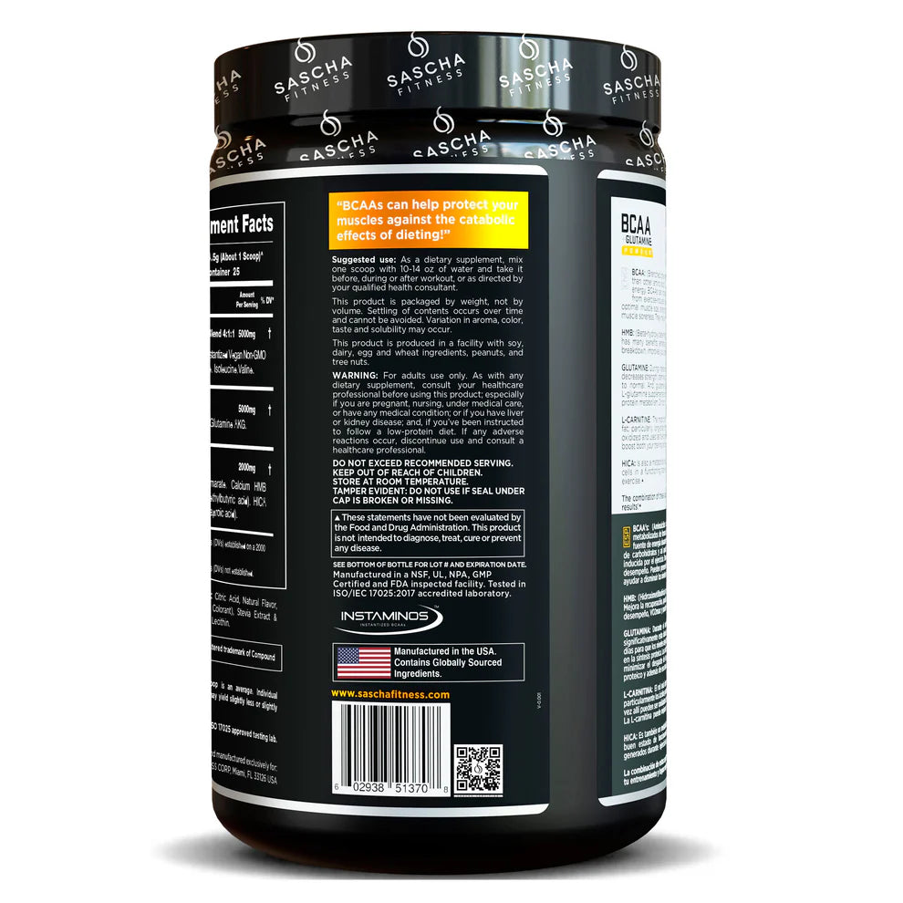 BCAA Sabor Mango Coco – Sascha Fitness