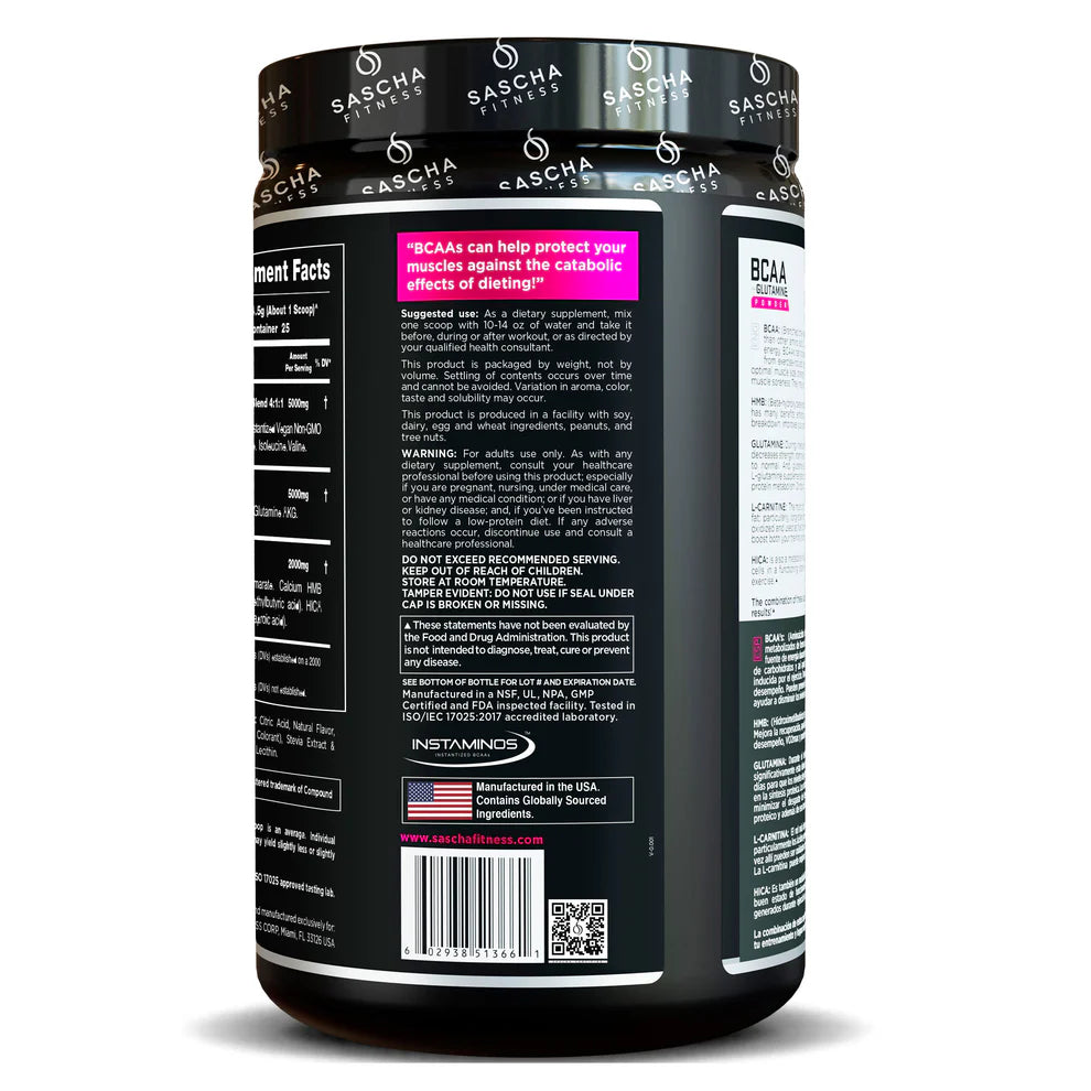BCAA Sabor Uva – Sascha Fitness