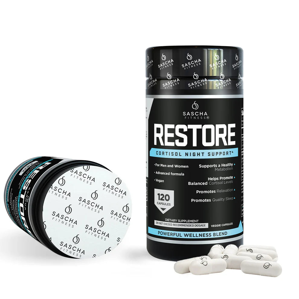 Restore Cortisol Night Support – Sascha Fitness