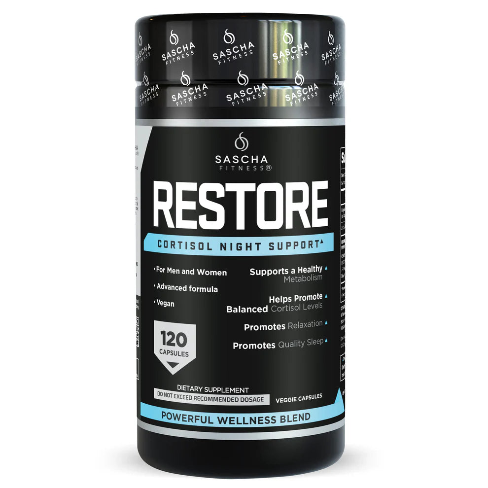 Restore Cortisol Night Support – Sascha Fitness