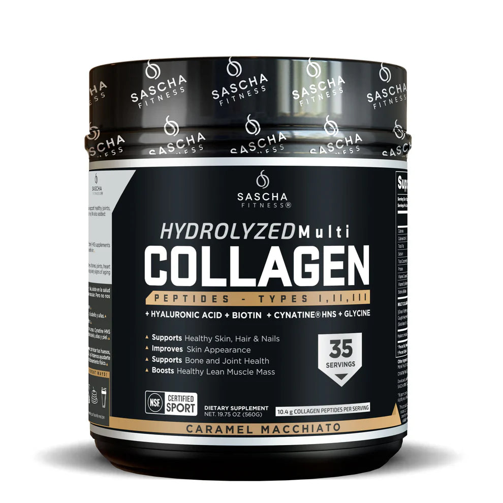 Colágeno Hidrolizado sabor Caramel Macchiato – Sascha Fitness