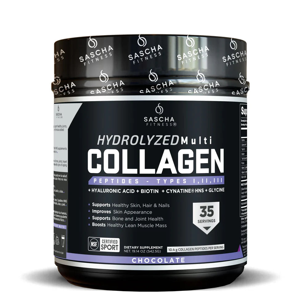 Colágeno Hidrolizado sabor Chocolate – Sascha Fitness
